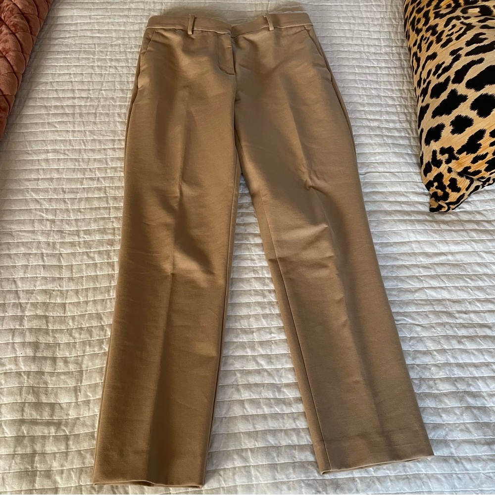 Ann Taylor Eva Camel Trousers Size 4